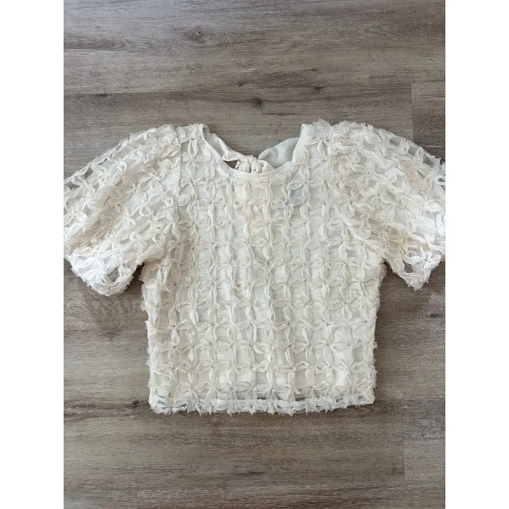 Anthropologie x Sarah Hann Karla textured top